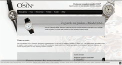 Desktop Screenshot of osin.pl